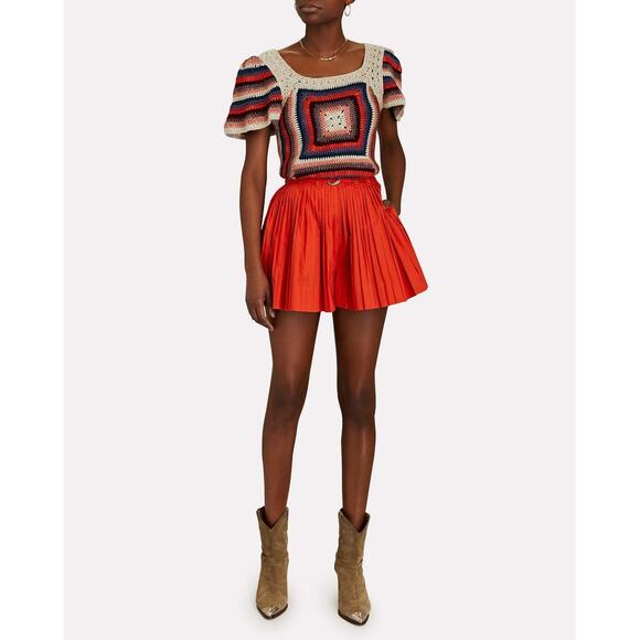 Ulla Johnson Marianna Short Nasturtium - Picture 1 of 13